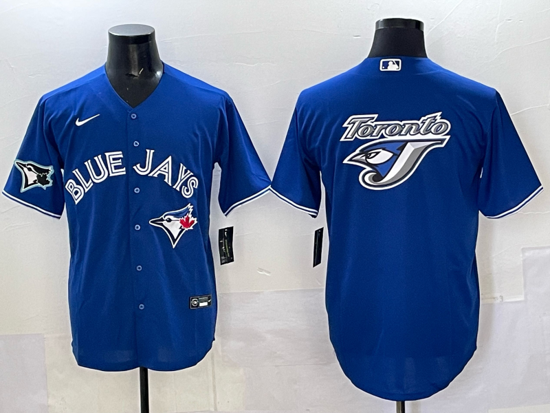 Men Toronto Blue Jays blank Blue Game 2025 Nike MLB Jersey style 09